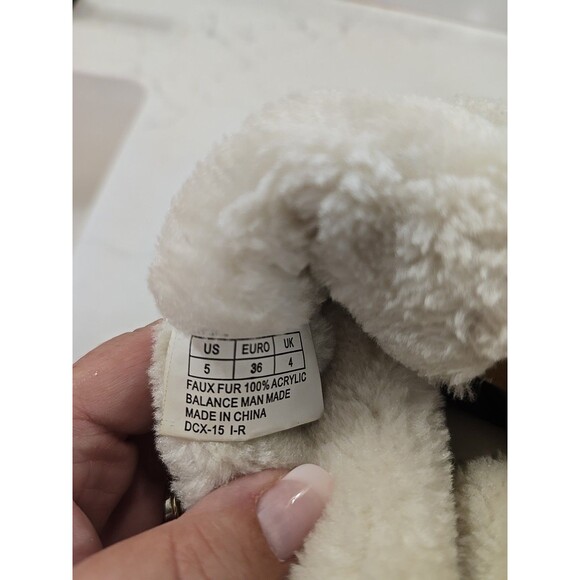 Michael Kors Faux Fur Faux Suede Boots Womens 5 Brown Designer Winter Y2K Cozy - Picture 8 of 8